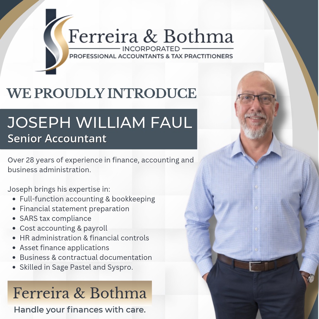 Joseph William Faul — Senior Accountant