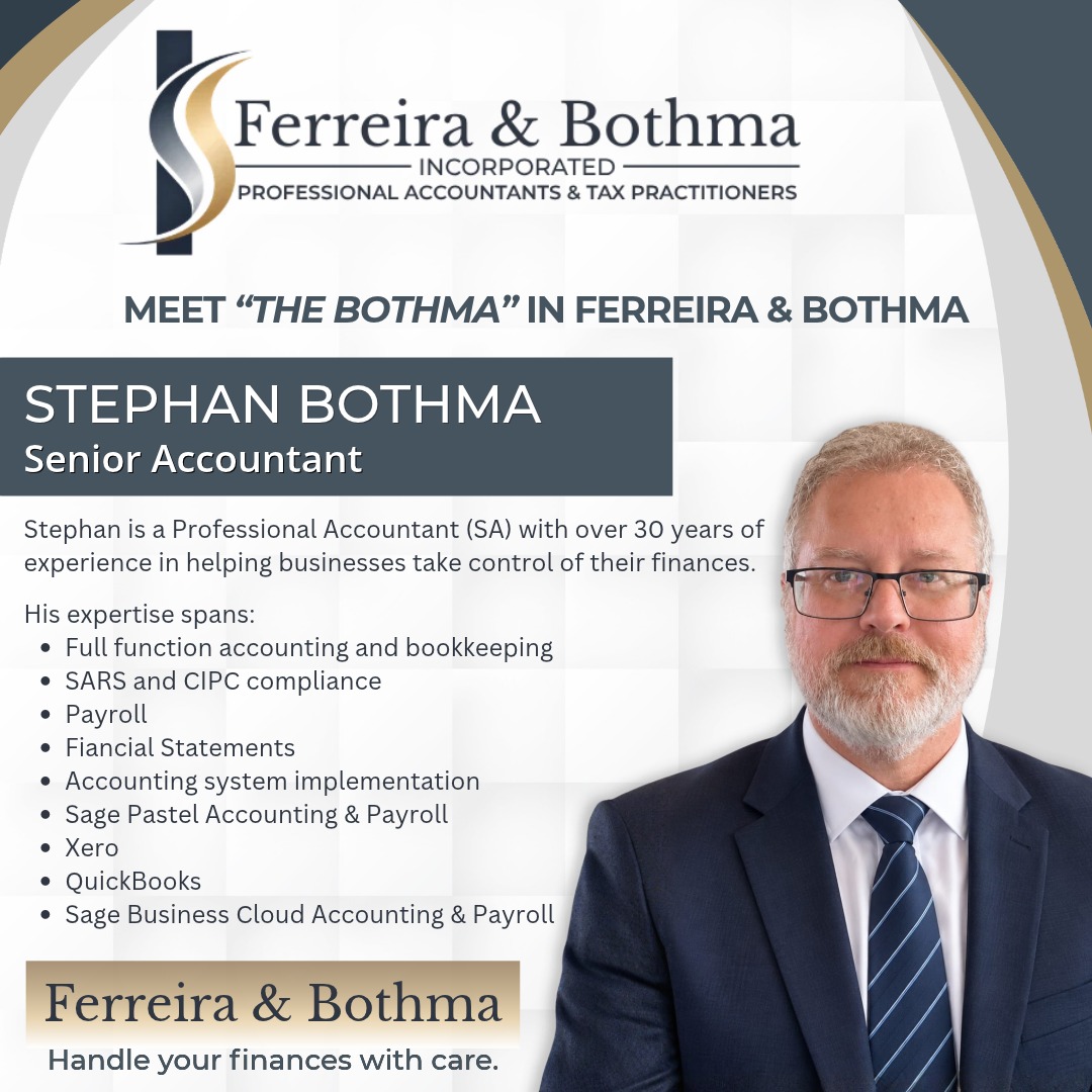 Stephan Bothma — Senior Accountant
